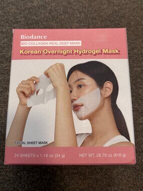 Biodance Korean Overnight Hydrogel Mask (23 Pack)